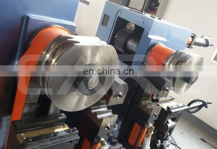 SW38A Automatic double head pipe bending machine with 90 degree rotation for U shape or W shape