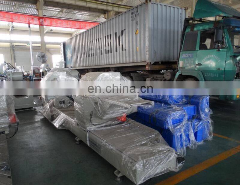 LJZ2-450X3700C Aluminum Profile Double Mitre Saw Machine