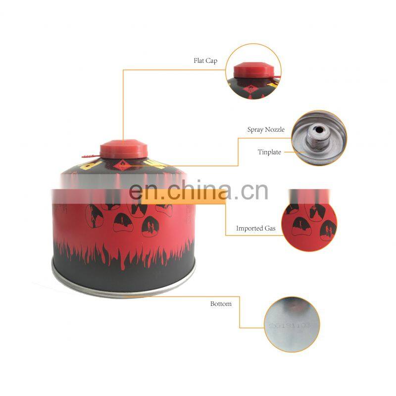 propan butane gas cartridge( volume 450ml )