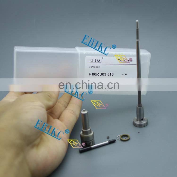 Diesel injector repair kit F OOR J03 510 FOORJ03510 include DLLA153P2210 F 00R J02 035 for Weichai 0445120261