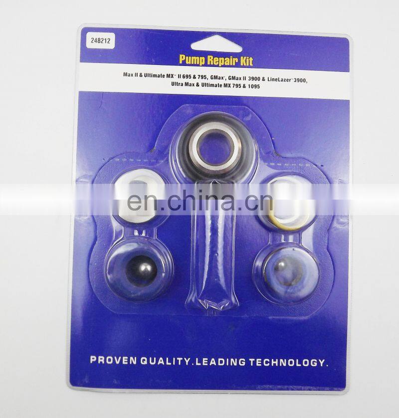 248212 Pump Repair Packing Kit For Airless Paint Sprayer 695 795 1095 3900
