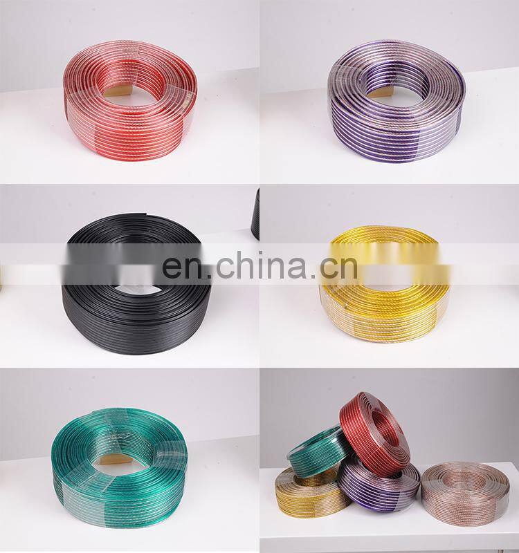 OEM high end CU CCU CCA OFC audio 2 4 6 8 core Speaker Wire Cable