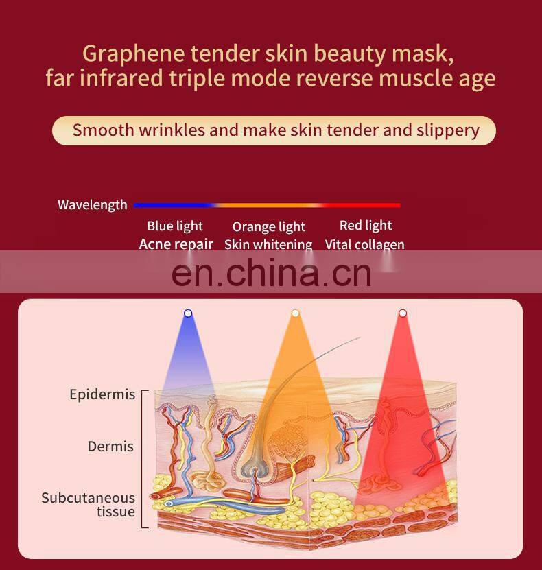 new trend product skin care beauty mask facial electric graphene device