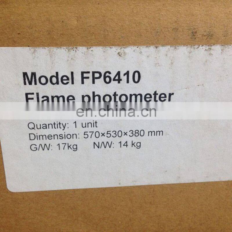 FP6440 digital accurate Flame photometer price for K ,Na,Li,Ca