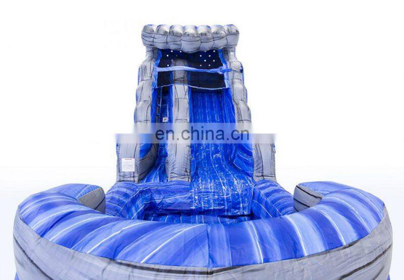 Factory price commercial large home outdoor inflatable water pool wet slide air bouncer combo wet inflatable