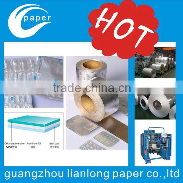 hot sale pharmaceutical alu aluminum foil(OPA/AL/PVC)