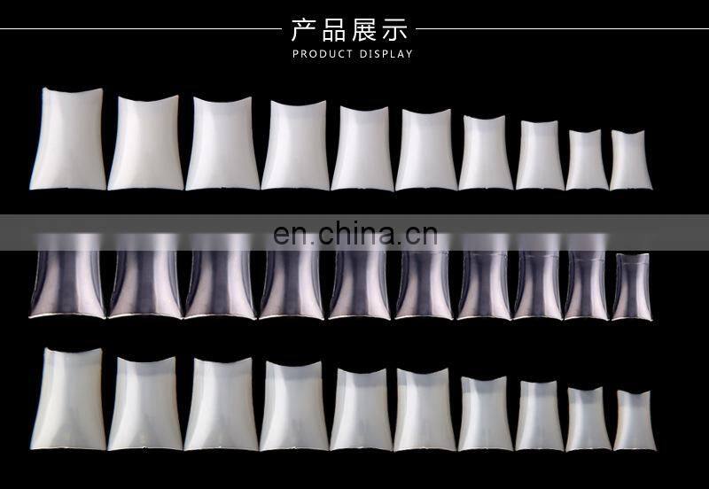 High Quality 500 Pcs Virtual Acrylic Nail Kits Duck Foot Artificial False Nail Tips