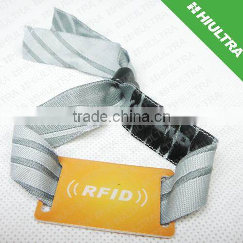 Silicone rfid contactless wristband for water park