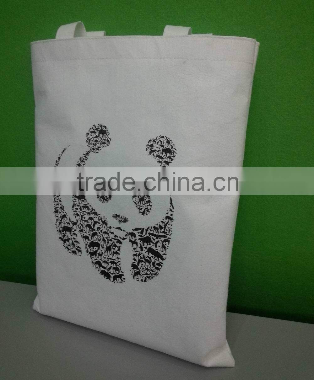 Needle punched nonwoven bag