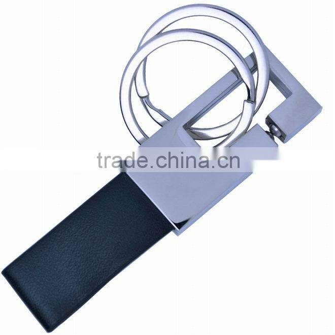 Leather Keycain with rivets