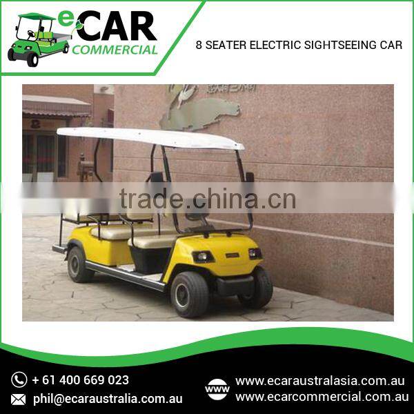 Factory Made Good Quality Electric Sightseeing Tourist Car at Affordable Rate