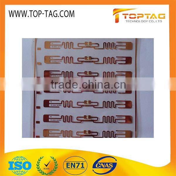 Alien H3 chip long range RFID uhf inlay/label/sticker for logistics and supply chain management