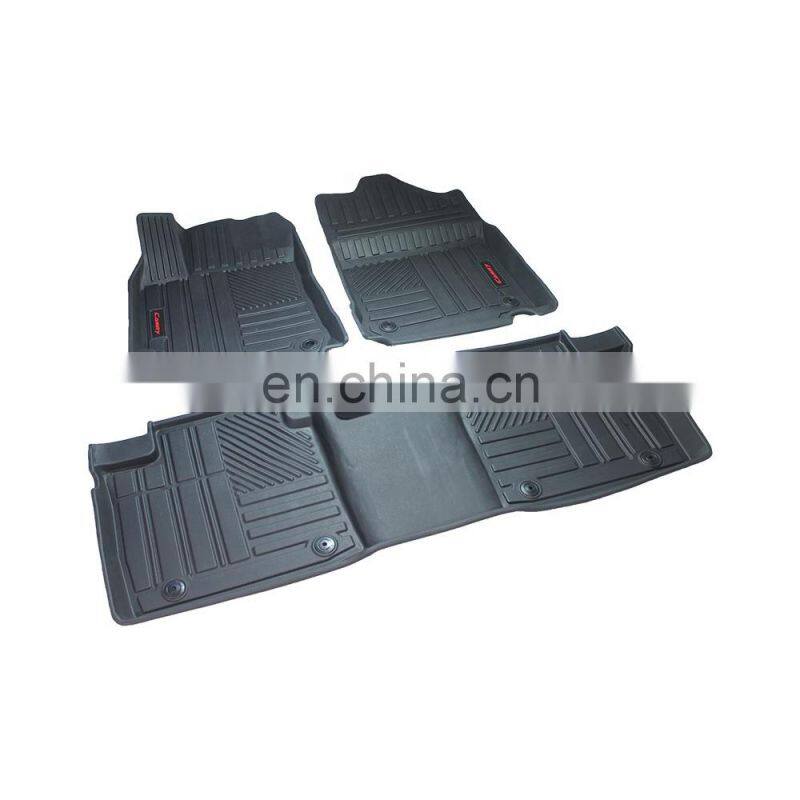 All Weather Car Mats Anti-Slip Car Floor Mats 3D Rubber Car Floor Protector for Camry