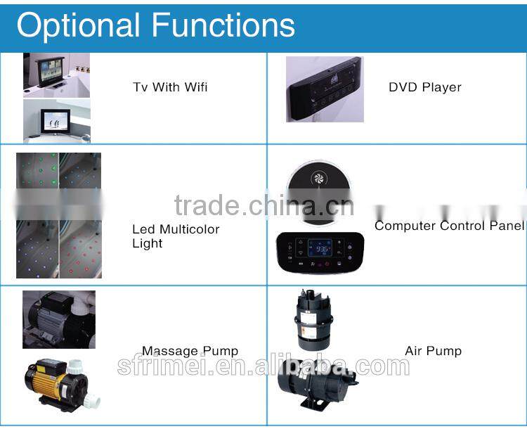 Square Freestanding Large Outdoor Hot Spa Whirlpool Portable Bathtub