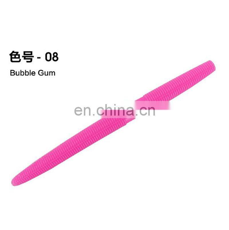 Amazon 13.5cm 10g Super Soft Plastic Wacky Grub Worm Fishing Bait Bass Fishing Lure