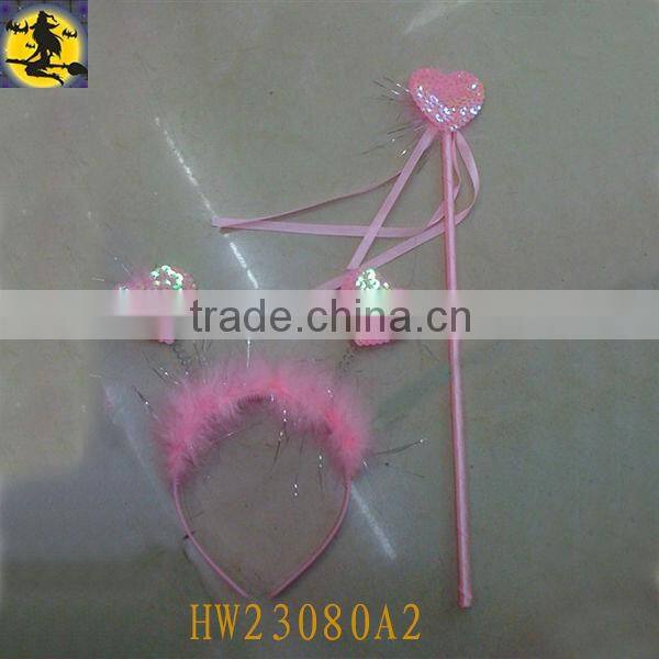 2013 New Fashion Pink Butterfly Headband