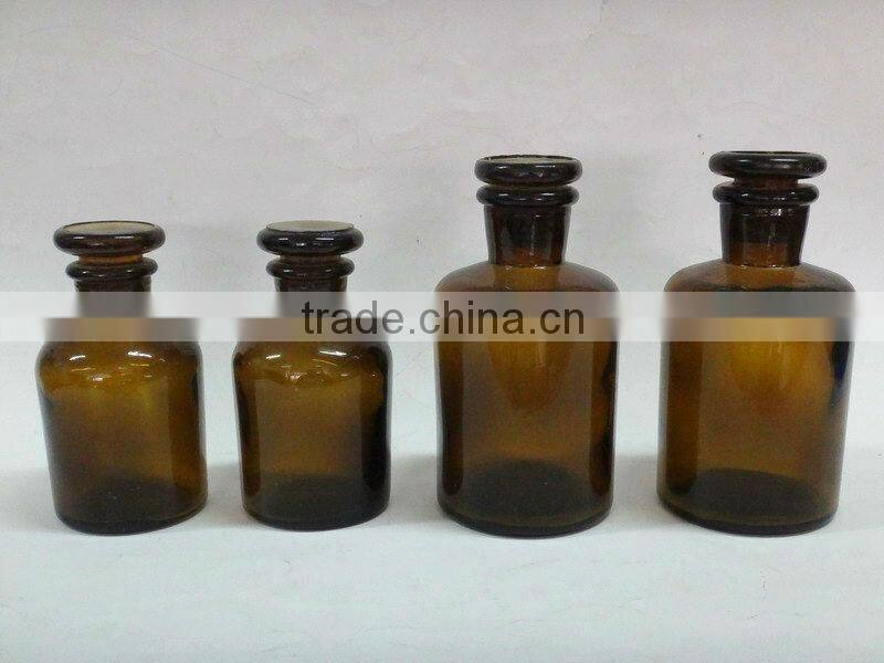 60ml narrow mouth clear glass Reagent Bottles