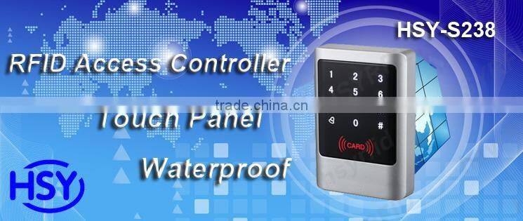 HSY-S238 RFID smart card access control touch screen reader keypad