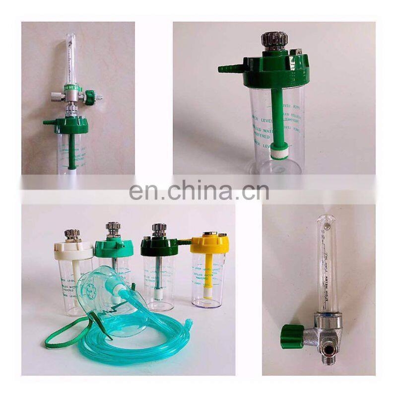 HG-IG Medical Digital Oxygen Regulator Oxygen Flowmeter with Humidifier Oxygen Adjustable Medical Gas Supply System GAS Outlet