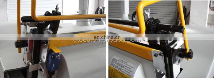 ML750/1300 flat bed plastic pvc pp pe pet sheet card die cutting creasing machine, manual flatbed platen die cutter