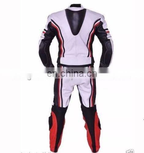 Custom Design Motorbike Racing Cowhide Motorcycle Leathers Suits Biker 1 piece