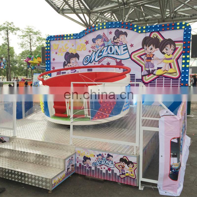 Outdoor Carnival Rides Rotating Machine Tagada Disco Turntable For Sale
