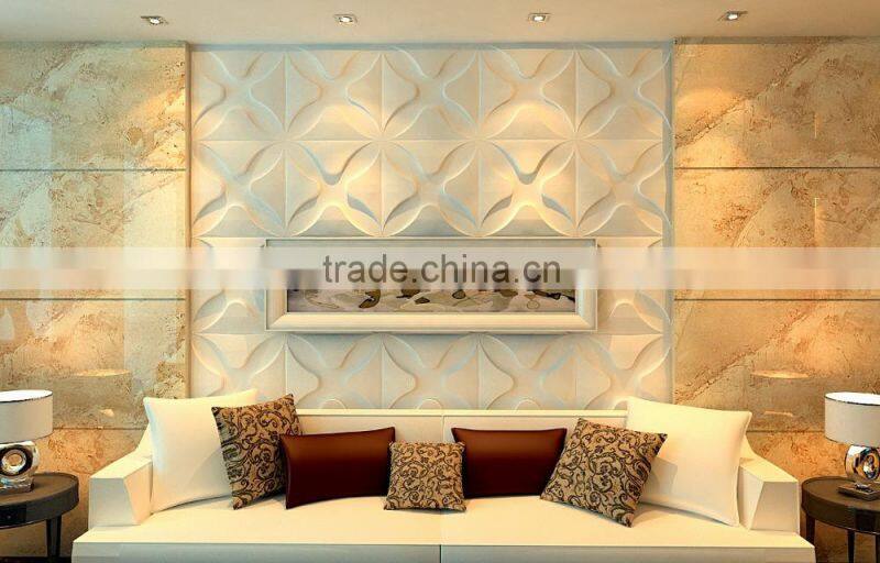 easy DIY healthy 3d wall panel for decorative background