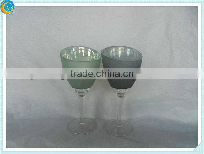 soy wax glass candle holder