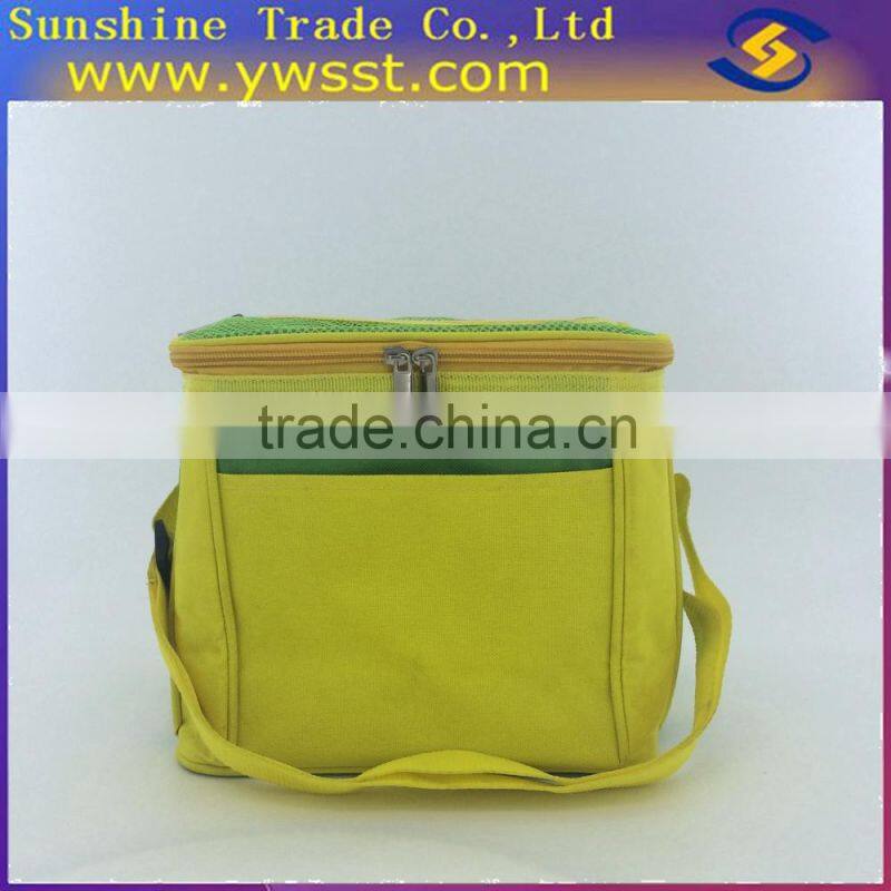 yellow and beautiful cool bag cooler bag for food