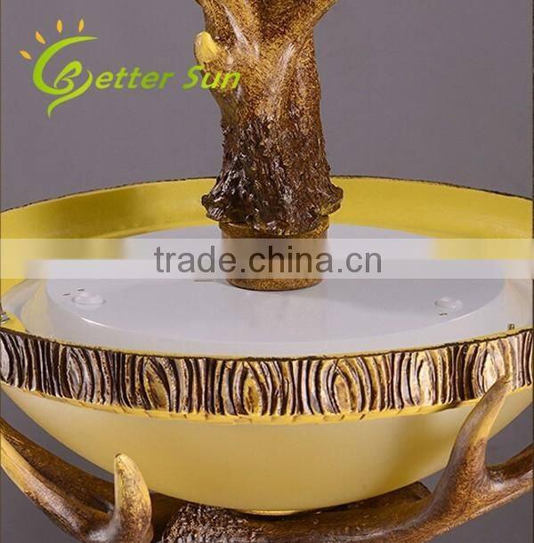 New Modern Deer Antler Chandelier Rustic Ceiling Lamp Made in China
