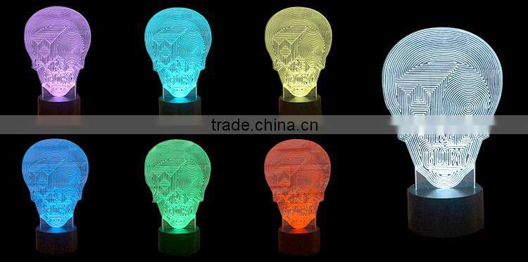 promotional item of 3d led night light