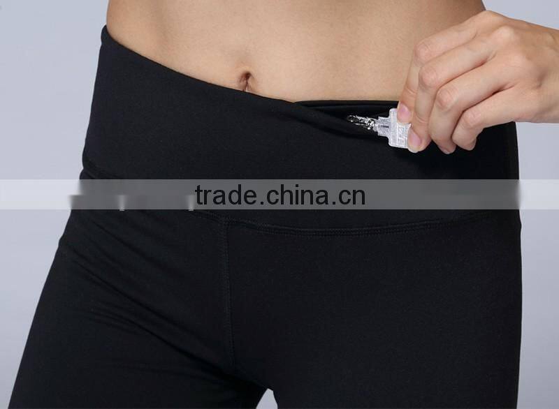 (OEM/ODM Factory)wholesale fitness clothing/ womens gym wear/ black yoga pants