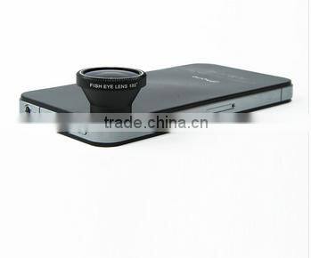 180 Degree Angle Detachable Fish Eye Lens For iPad iPhone 5 5S S4 S3 Note 2 Mobile Camera Android Phones Car Recorder Wholesale
