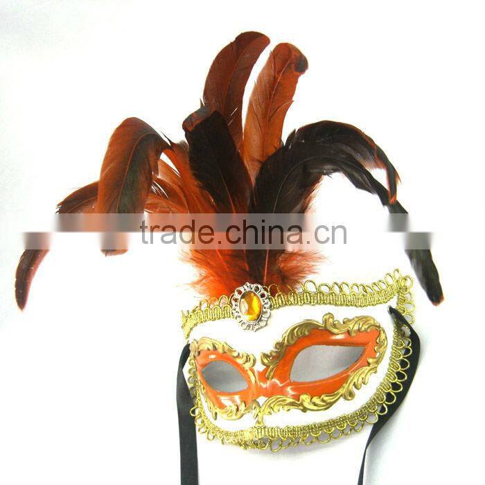 Masquerade Ball Supplies Feather Masks