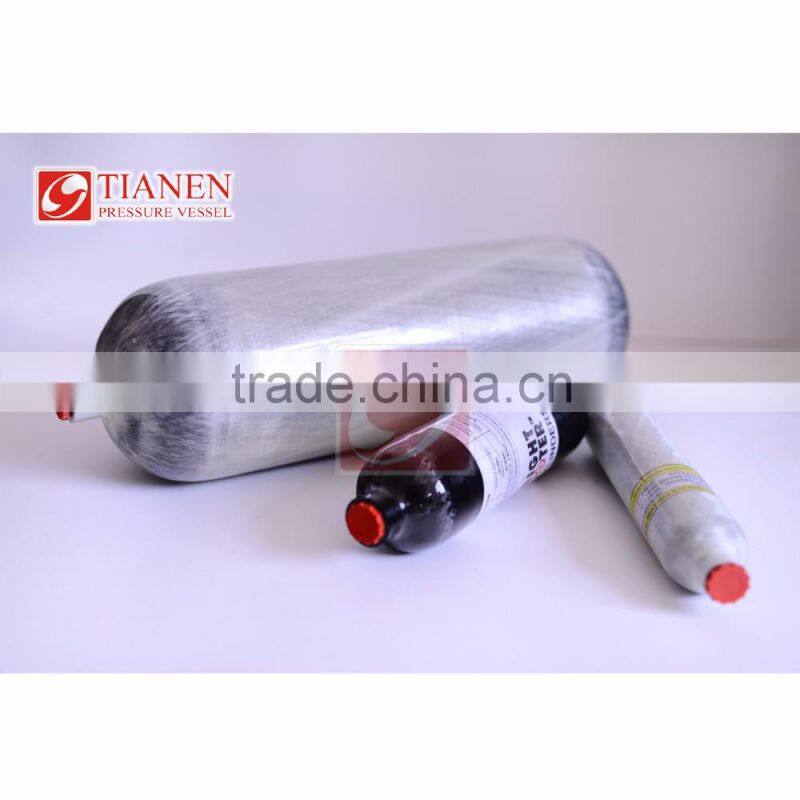 6.8L carbon fiber cylinder,scba cylinder with full face gas mask