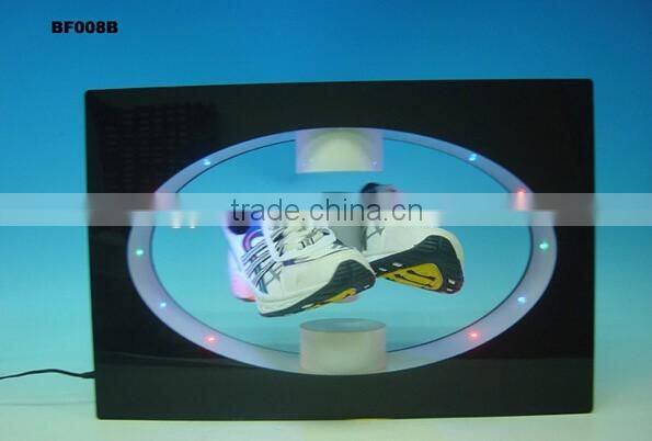 Acrylic Magnetic Levitation Products Display For Clothes