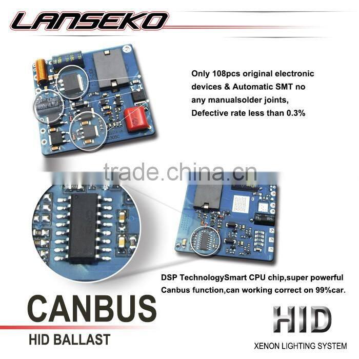 12V Valtage HID Xenon Lamp Type hid kit 35w 1086 canbus pro hid ballast from LSK