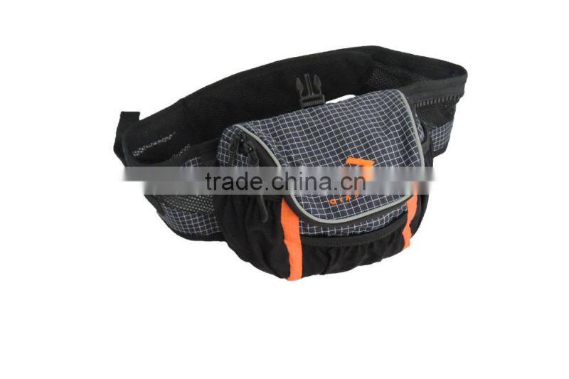 high quality fashion leisure cycling nylon sports waist bag for men