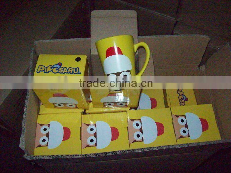 Promotional gifts of porcelain coffee mug printed your logo