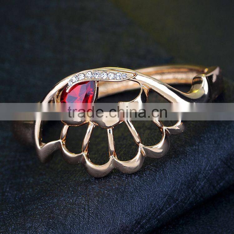 2016 Angel Wings Flying Nice Austrian Crystal Gold Plated Jewelry Sets