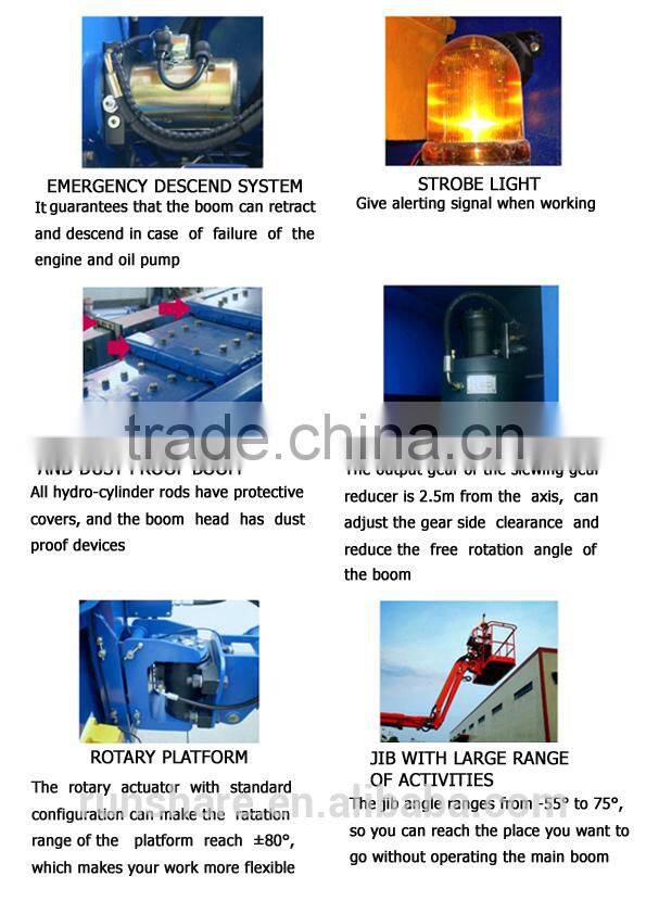 23m electric building platform lift table