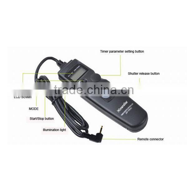 Commlite Shutter Remote With Timer Function For Canon EOS 1100D, 650D, 600D, 60Da, 60D, 550D
