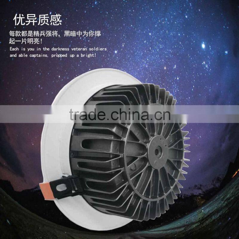 High quality Die Casting LED Downlight 7w 9w 12w 15w 18w 24w 36W SMD5730 LED Ceiling Lamp Porsche Tires