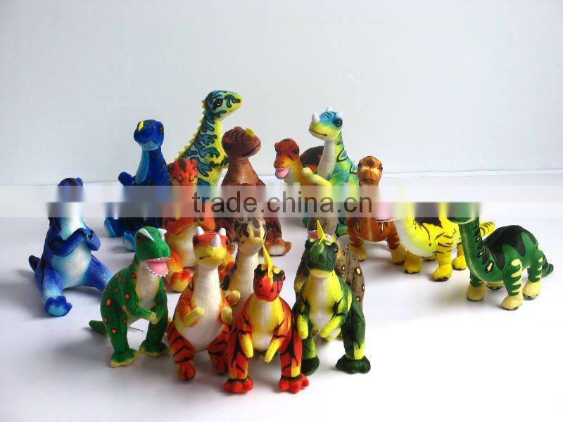 Mini hot design stuffed toy realistic boby dinosaur plush toys