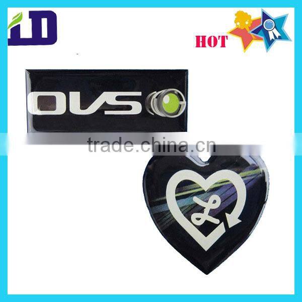 3d crystal pvc epoxy sticker