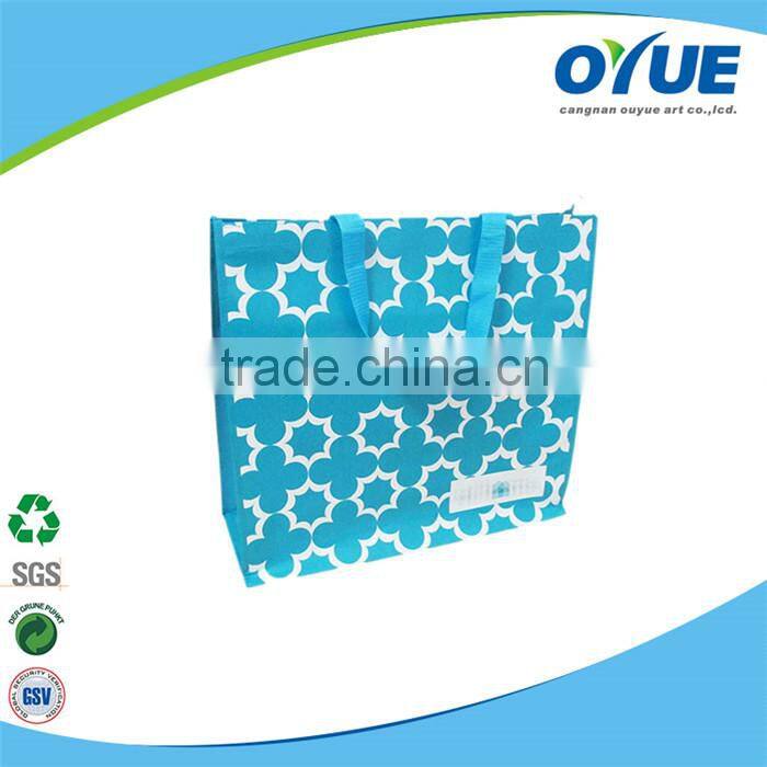 Promotional cheap recycled pp woven shopping bag
