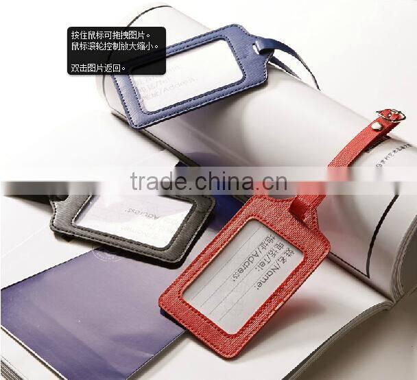 Pu Leather Luggage Tag