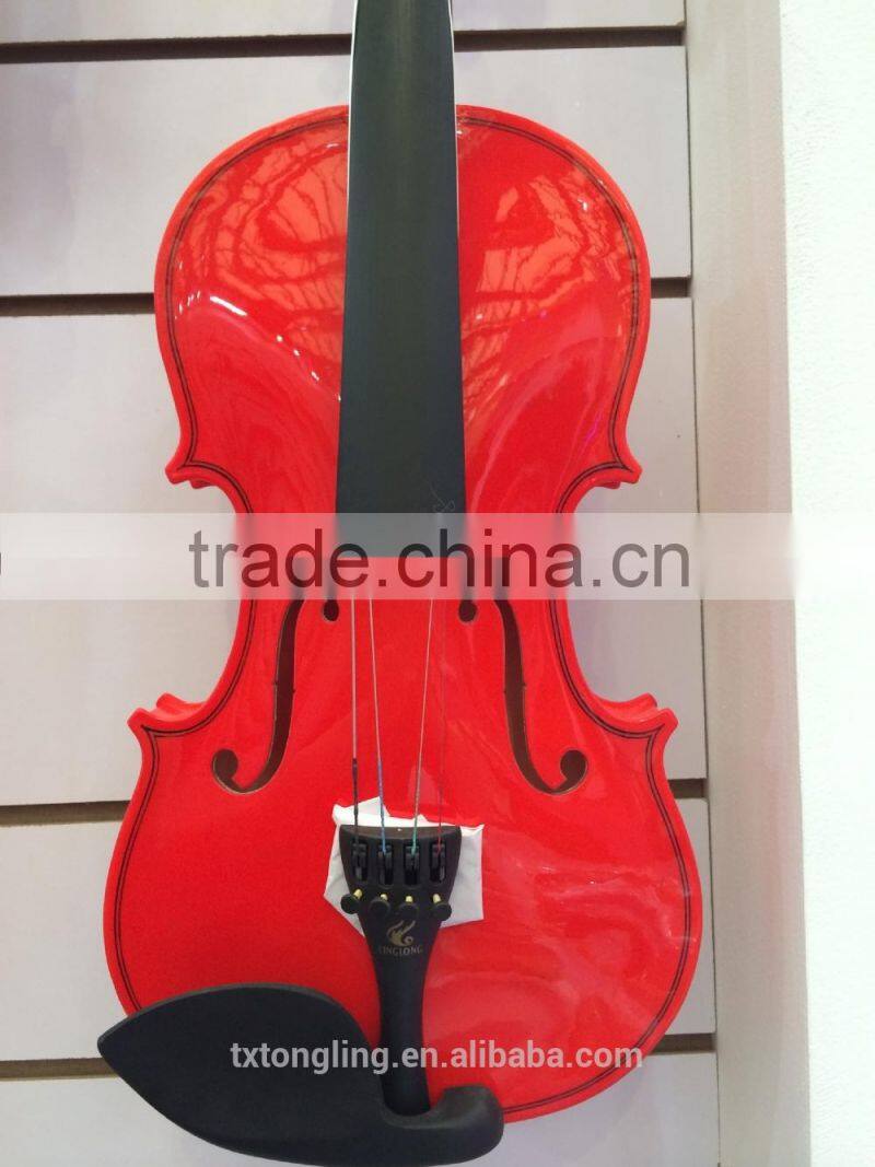 (TL-VP01A) Cheap Varnished Plywood Violin