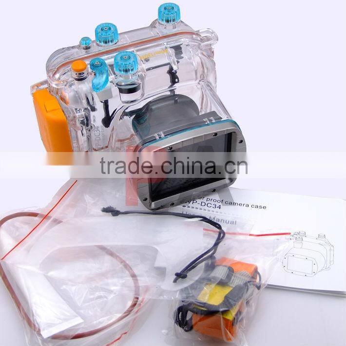 WP-DC34 Waterproof Case Dslr Underwater Housing Camera Case Diving Digital Camera Underwater Cover