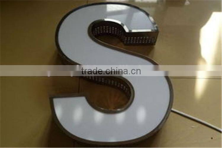 manufacturer punching holes wholesale vintage metal letters